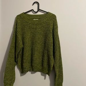 Good threads green sweater